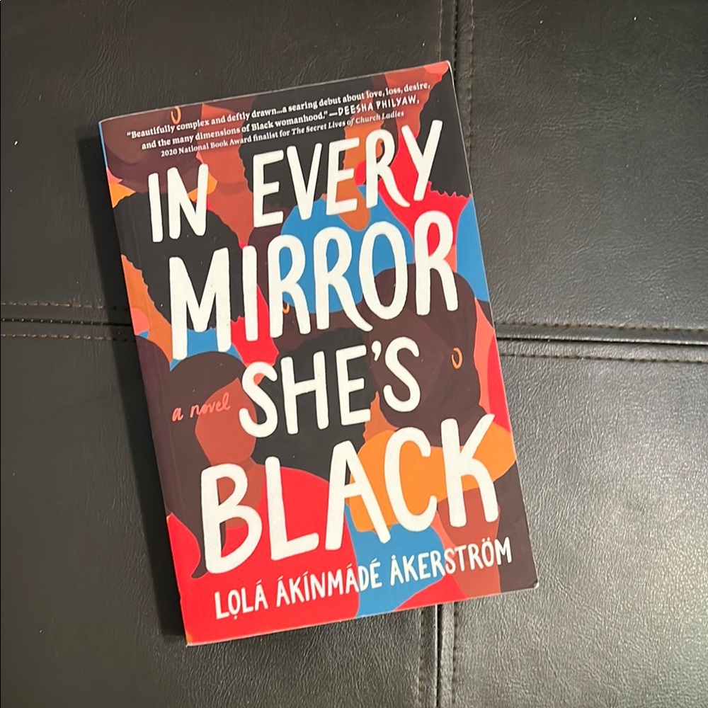 In Every Mirror She's Black by Lola Akinmade Akerstrom Novel Paperback Book